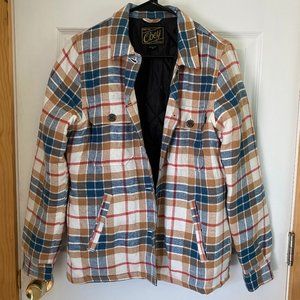 OBEY- NWOT Flannel Jacket